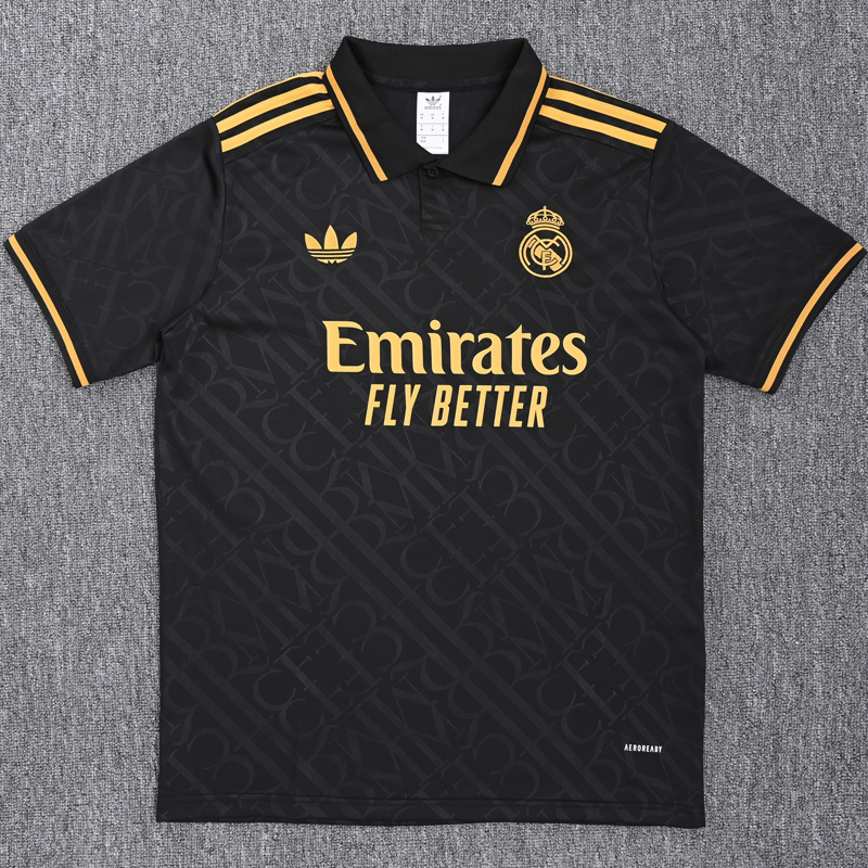 25-26 RMA Black Polo Short Sleeve