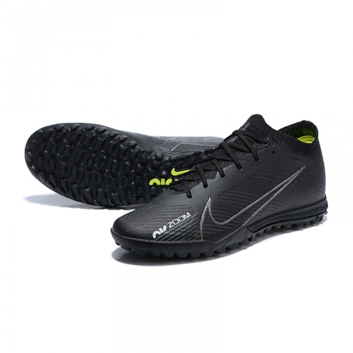 Vapor 15 Academy TF Soccer Shoes-All Black-8196991