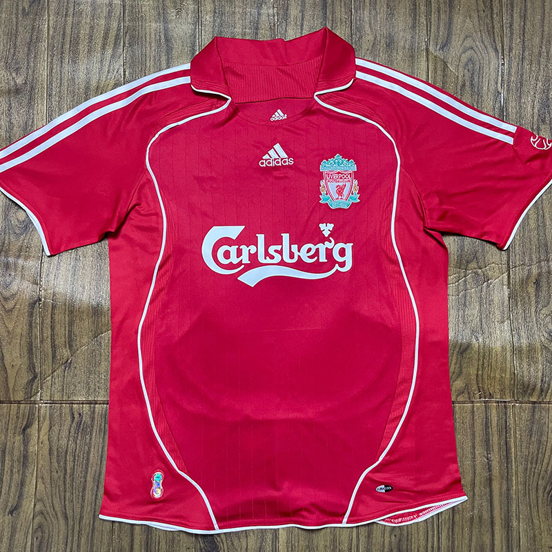 2006-2007 LIV Home Retro Soccer Jersey