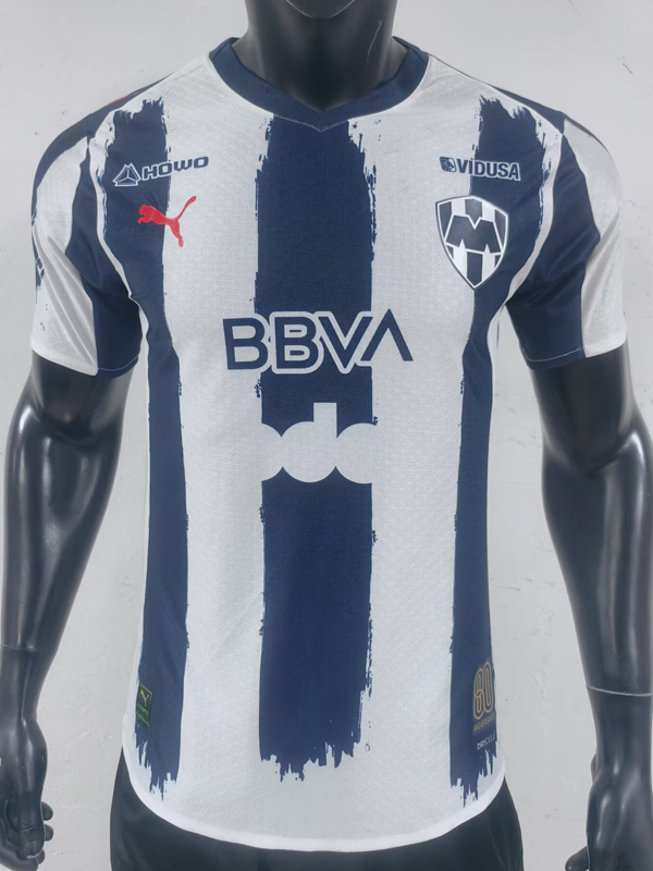 25-26 Monterrey Home Player Version Soccer Jersey