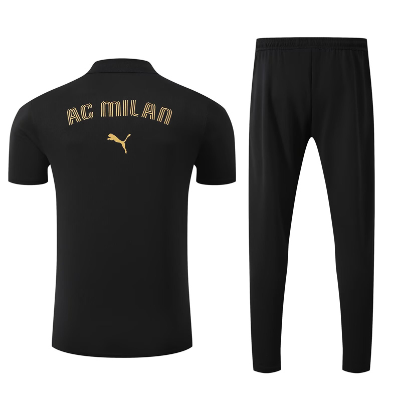 25-26 ACM Black Polo Tracksuit