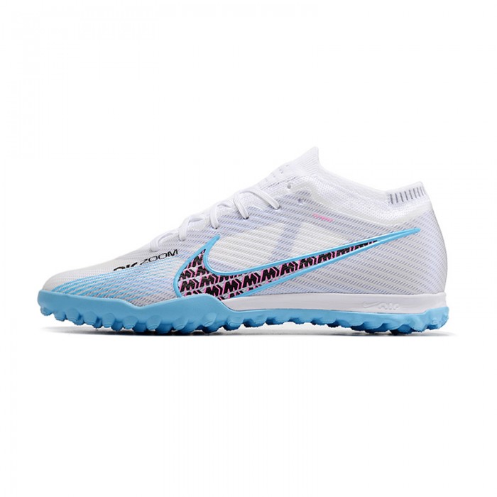 Vapor 15 Academy TF Soccer Shoes-White/Blue-172421