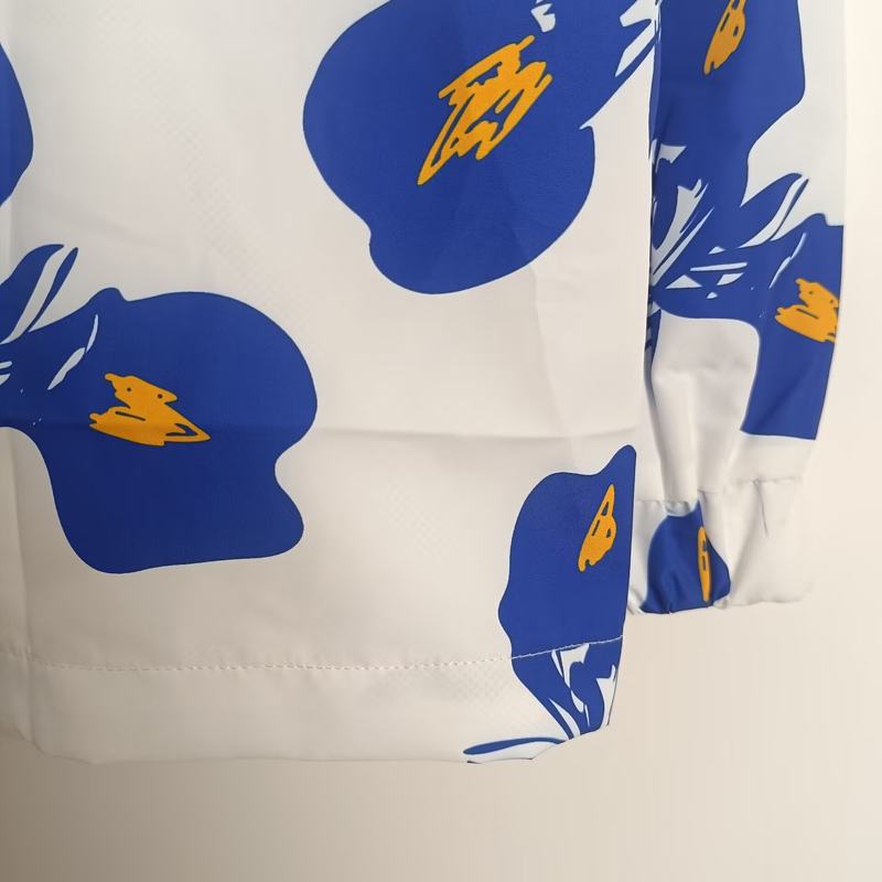 24-25 France White Windbreaker #刺绣