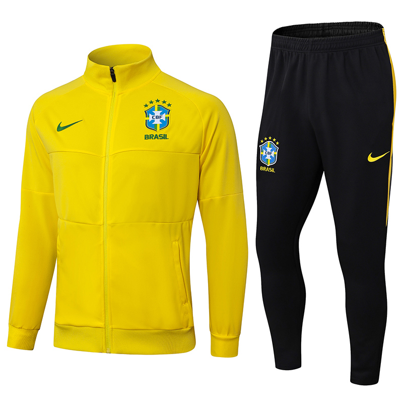 24-25 Brazil Yellow Jacket Tracksuit