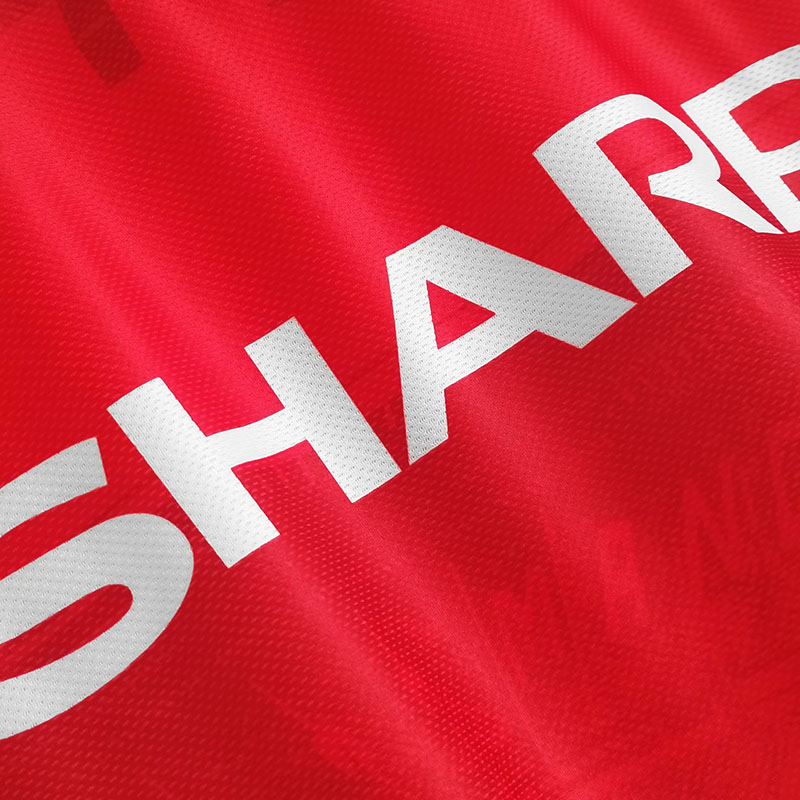 1994-1996 Man Utd Home Long sleeve Retro soccer...