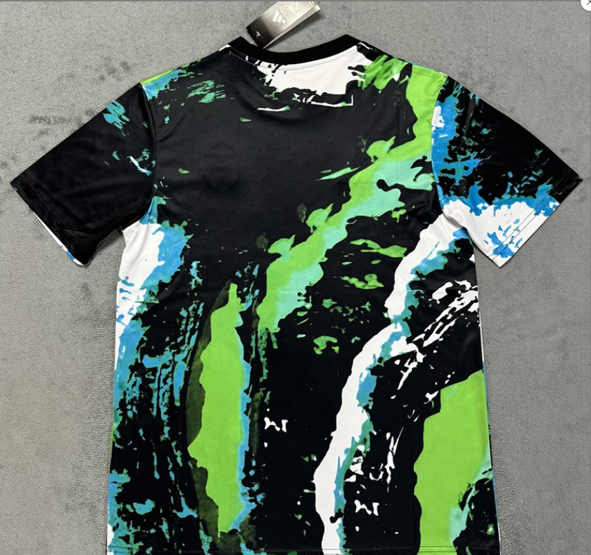 25-26 RMA Black Green Special Edition Fans Training Shirts