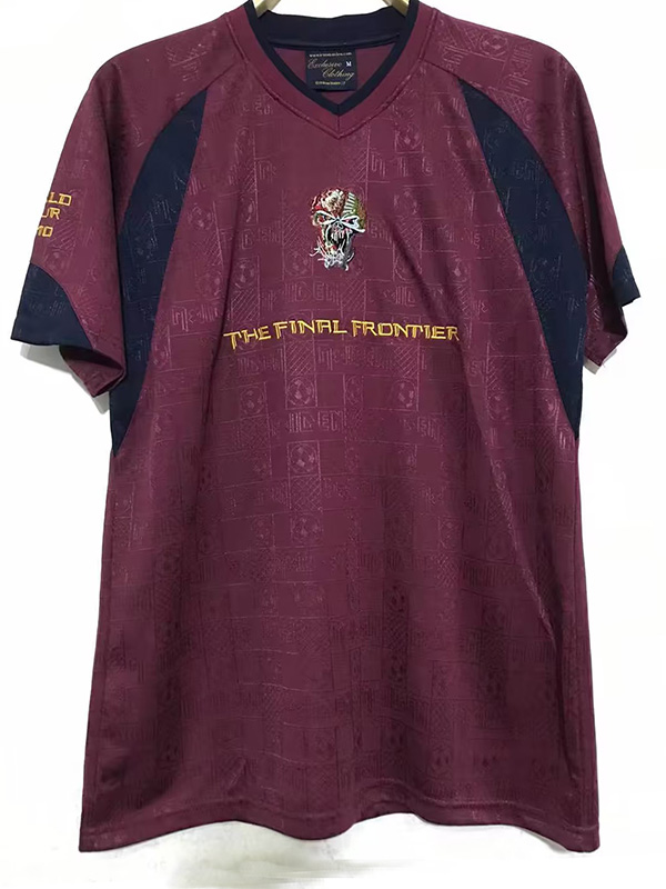 2010 West Ham Iron Maiden #10 Away Retro Soccer...