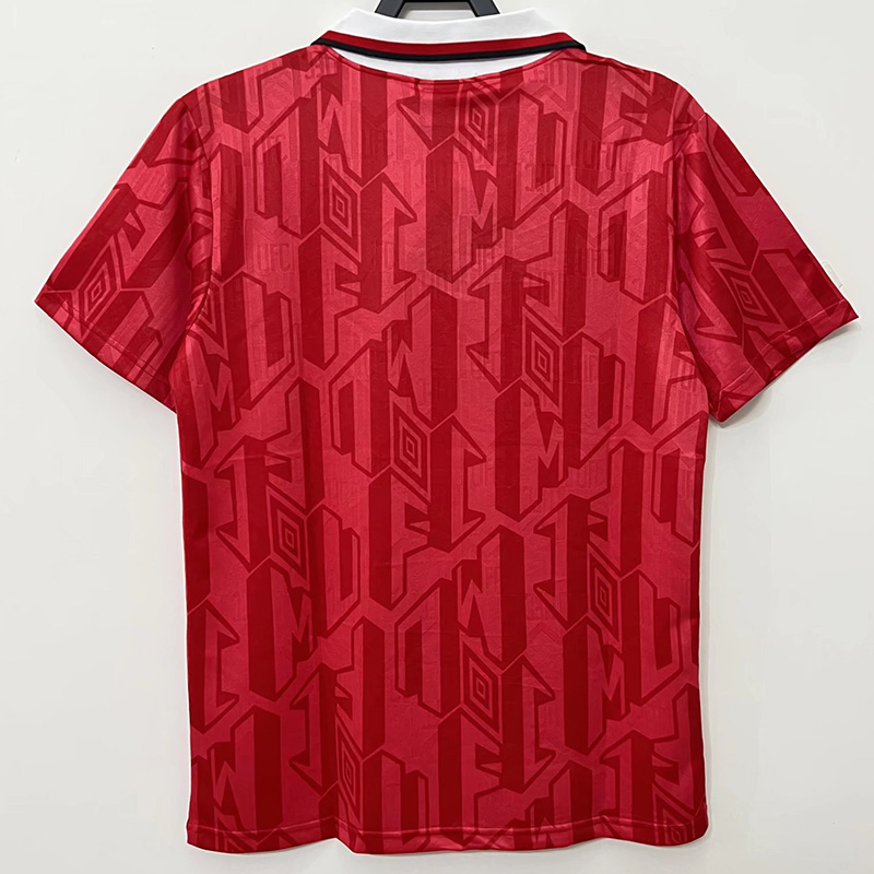 1992-1994 Man Utd Home Retro Soccer Jersey