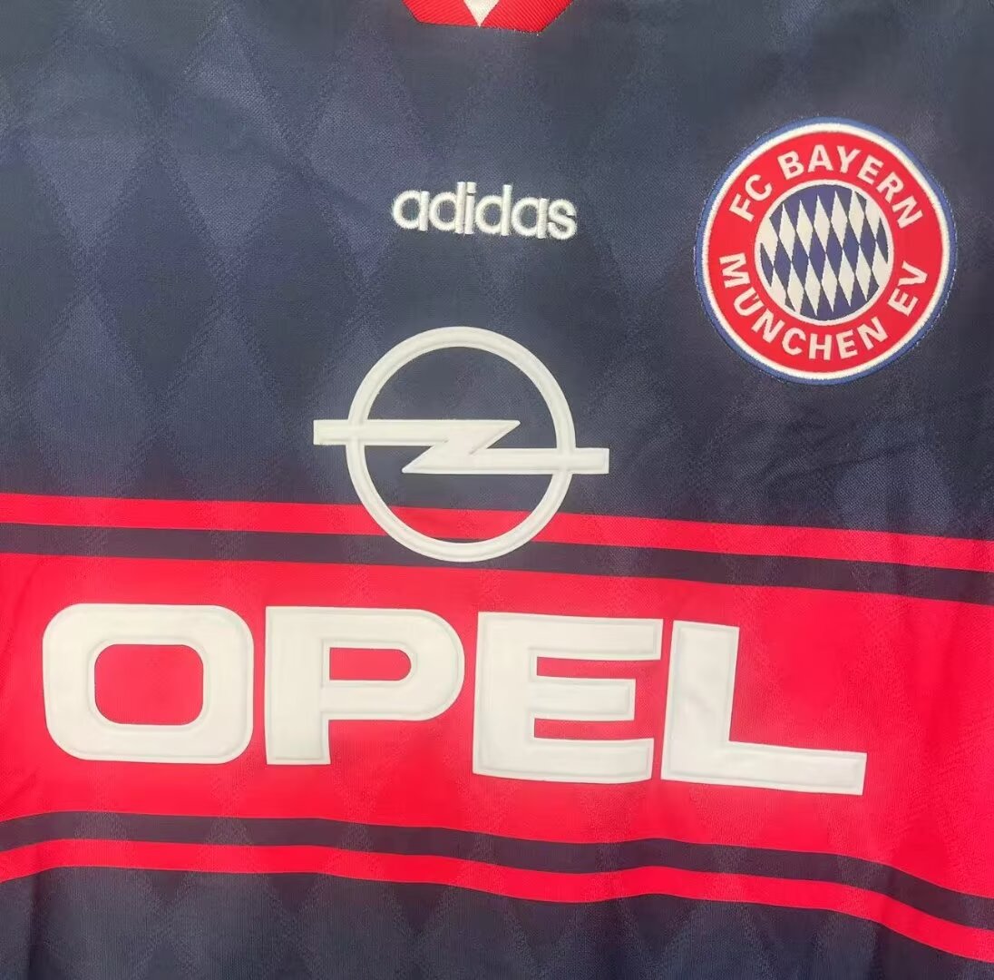 97/99 Bayern Special Edition Long sleeves Fans Soccer Jersey