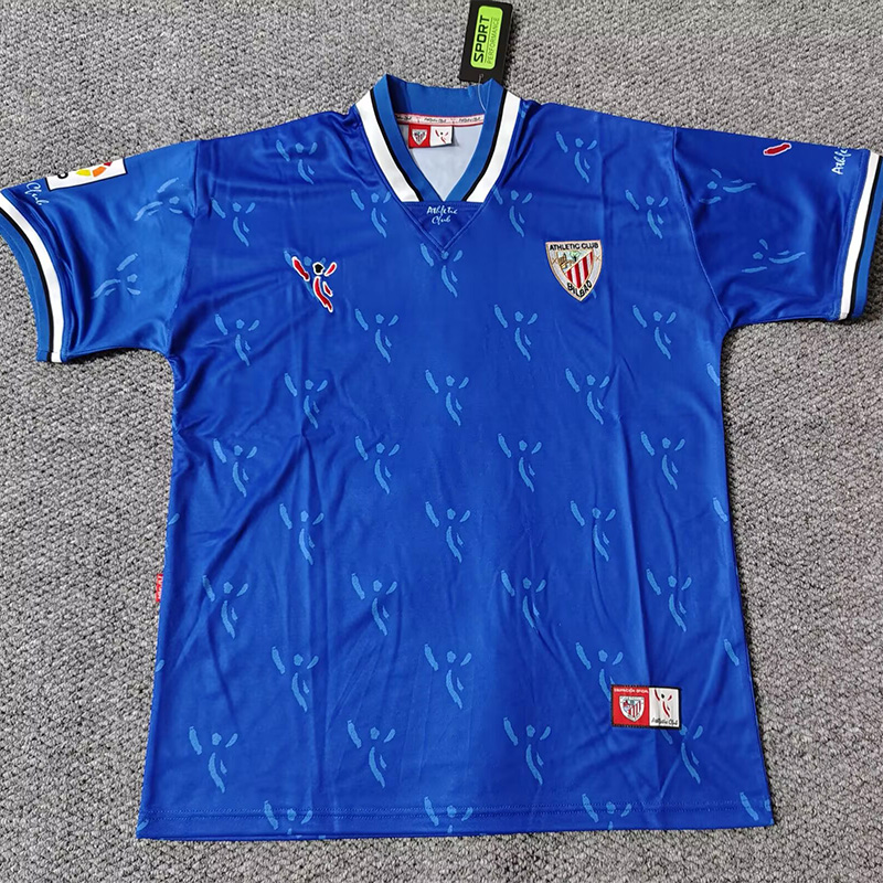 2001-2003 Bilbao Away Retro Soccer Jersey *带章