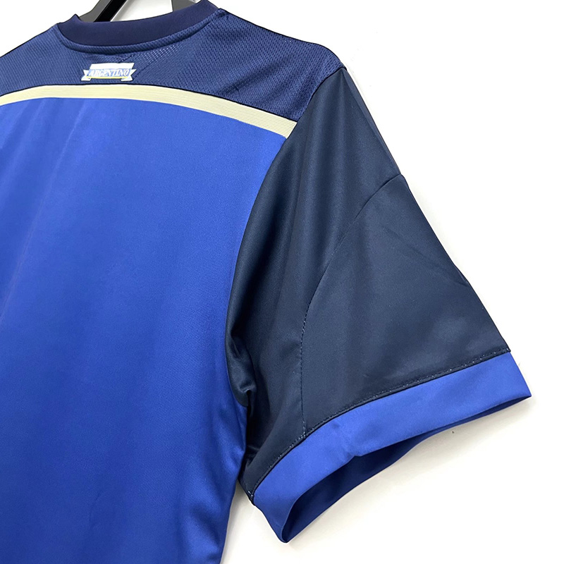 2014 Argentina Away Retro Soccer Jersey