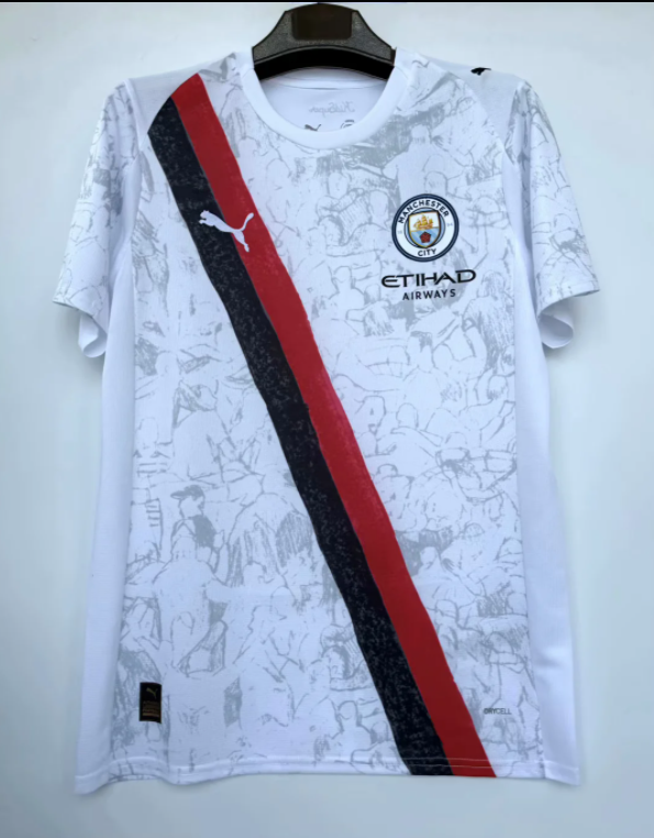 25-26 Man City Away Fans 1:1 Soccer Jersey