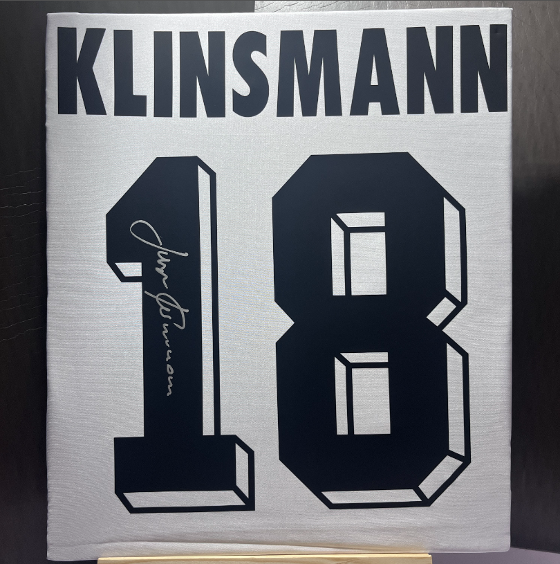 1990 Germany Home White Retro Soccer Jersey（亲笔签名 号码）