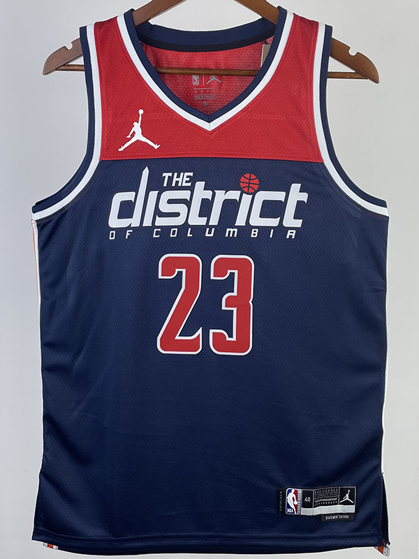 22-23 Wizards JORDAN #23 Royal Blue Top Quality...