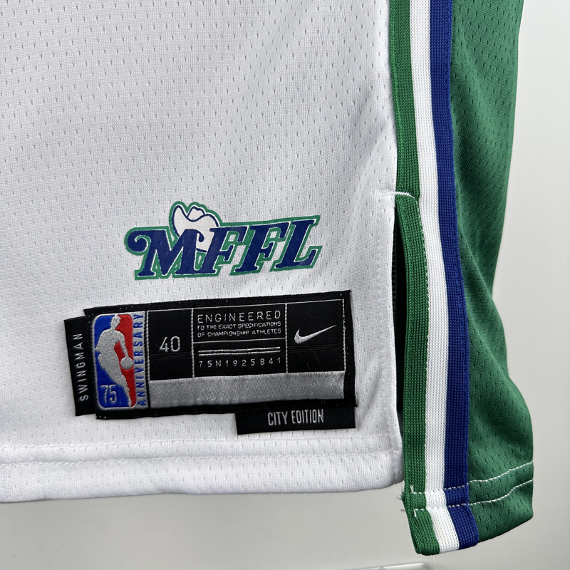 KNICKS IRVING #11 White 75th Anniversary City Edition Top Quality Hot Pressing NBA Jersey