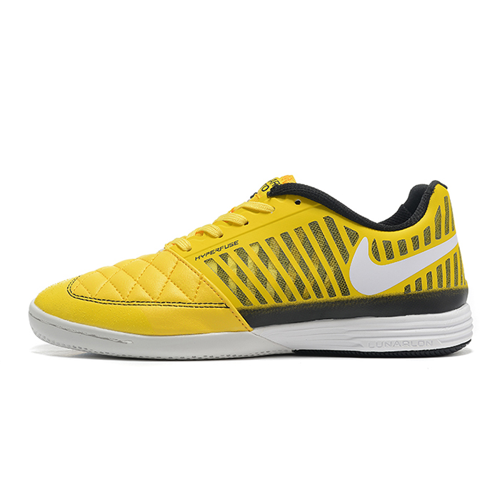 Lunar Gato II IC Soccer Shoes-Yellow/Black-4891153