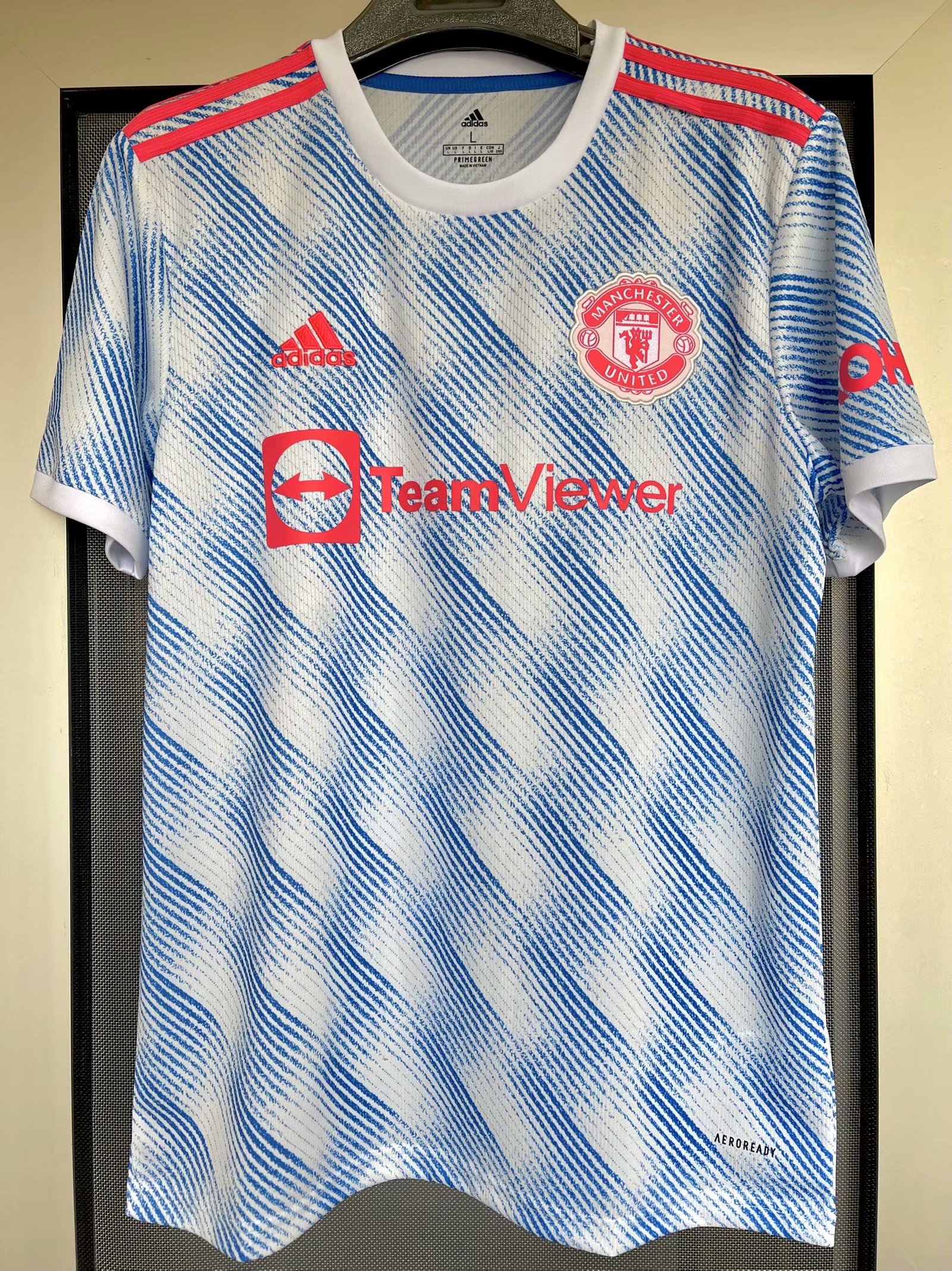 2021-2022 Man Utd Away Fans Soccer Jersey