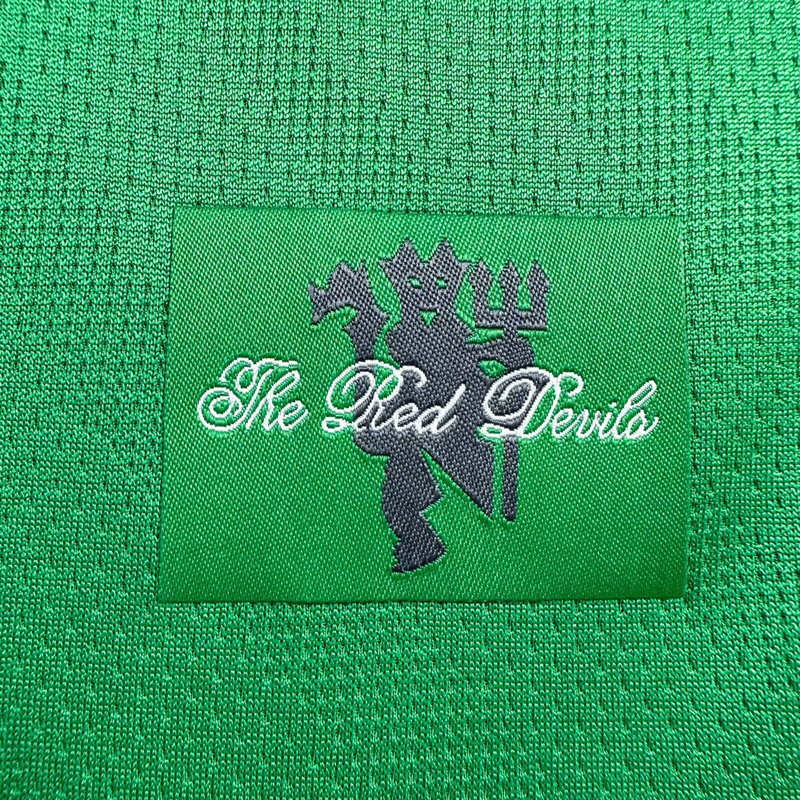 2007-2008 Man Utd Green Goalkeeper Retro Soccer Jersey