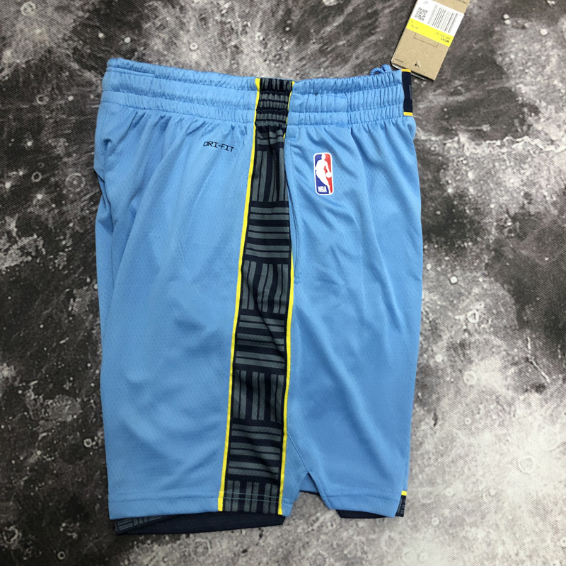 22-23 GRIZZLIES Blue Top Quality NBA Pants (Tra...