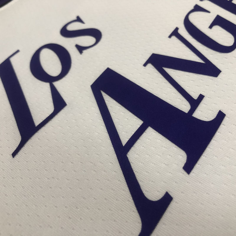 22-23 LAKERS BRYANT #24 White City Edition Top ...