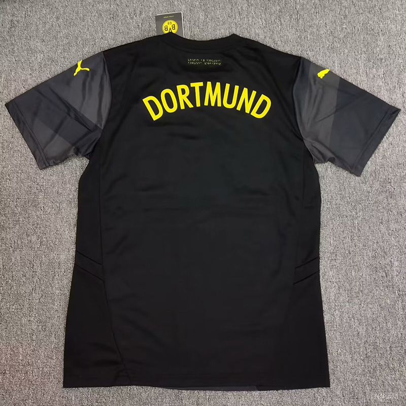 24-25 Dortmund Black Fans Soccer Jersey