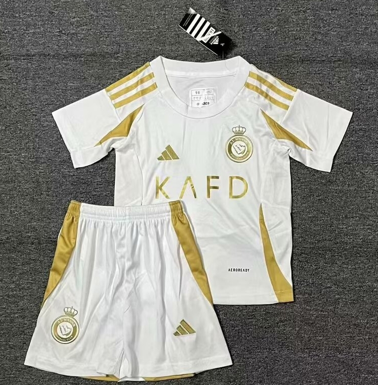 24-25 AL-Nassr Third Kids Soccer Jersey