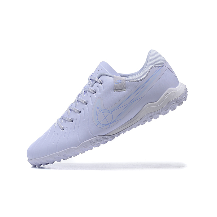 Tiempo Legend 10 Soccer Cleats -Descrip Soccer Shoes-All White-398209
