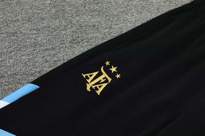 24-25 Argentina Black Jacket Tracksuit #三星