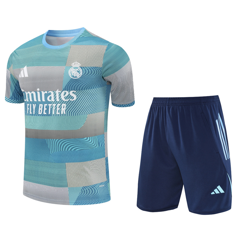 25-26 RMA Light blue Training Short Suit