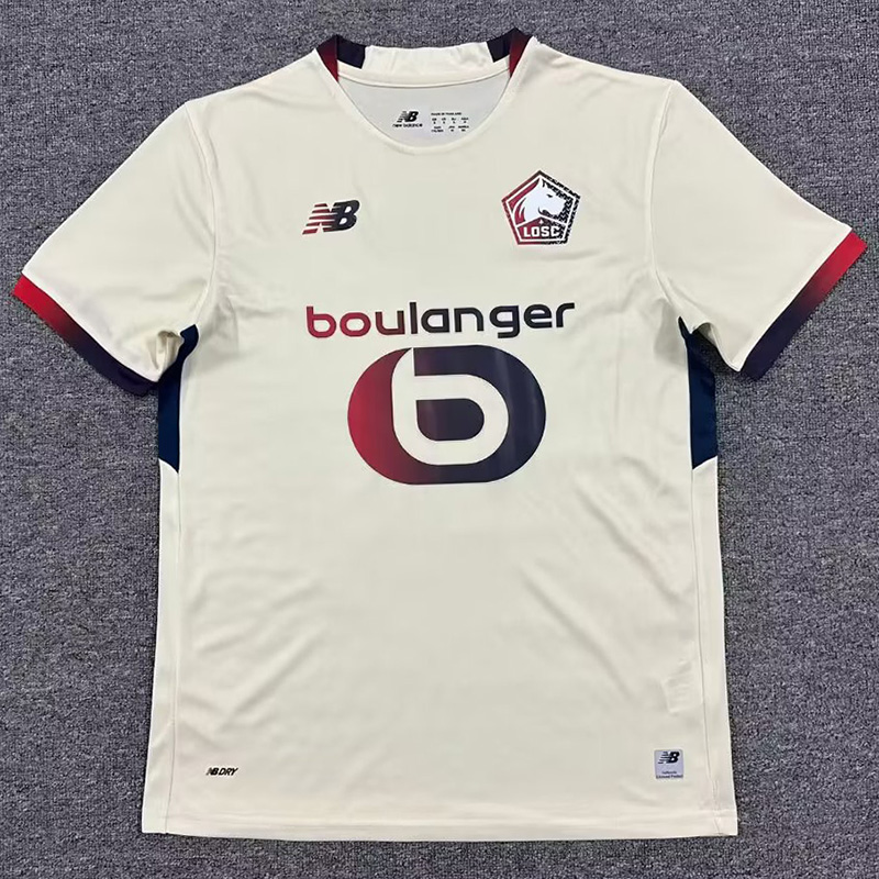 25-26 Lille Away Fans Soccer Jersey