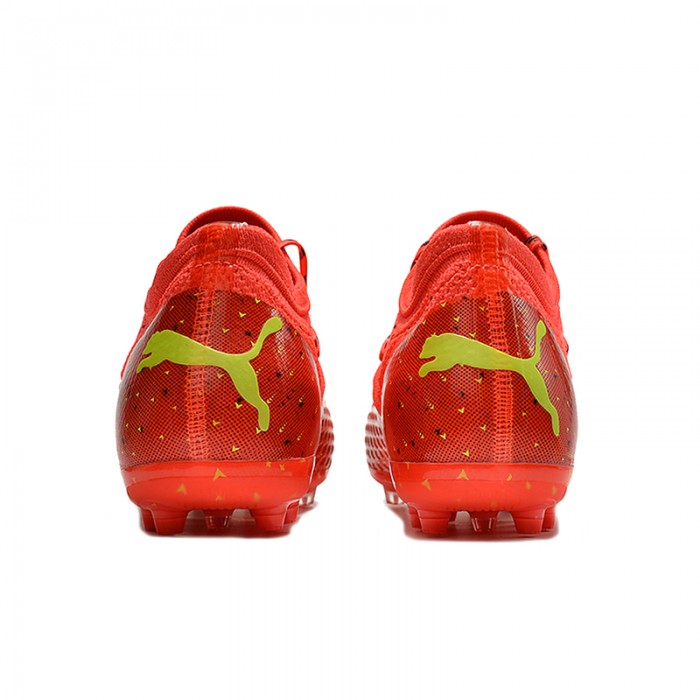 Neymar Future Z 1.3 Instinct MG Soccer Shoes-Red/Yellow-7952138