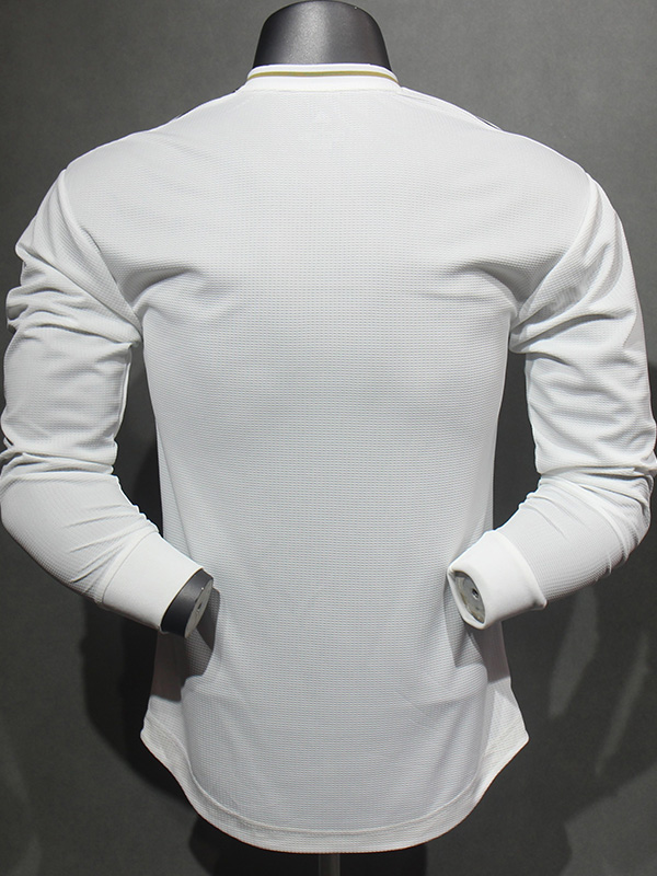 2019-2020 RMA Home Player Version 长袖球员 Long Sleeve Retro Soccer Jersey