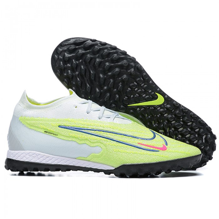 Phantom GX Elite TF Soccer Shoes-Green/Gray-9776267