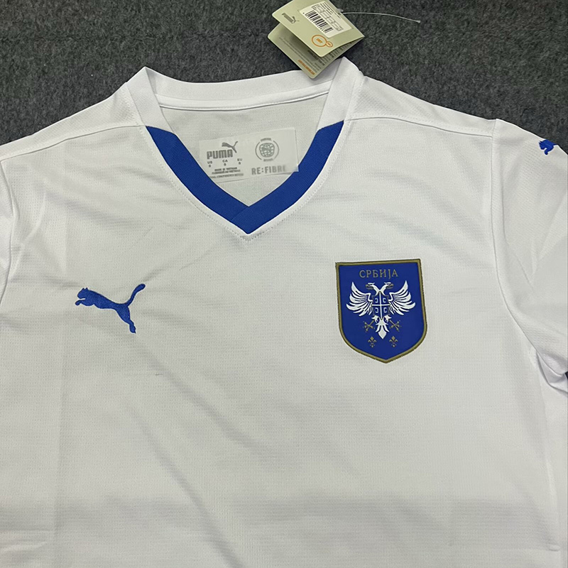 24-25 Serbia Away Fans Soccer Jersey
