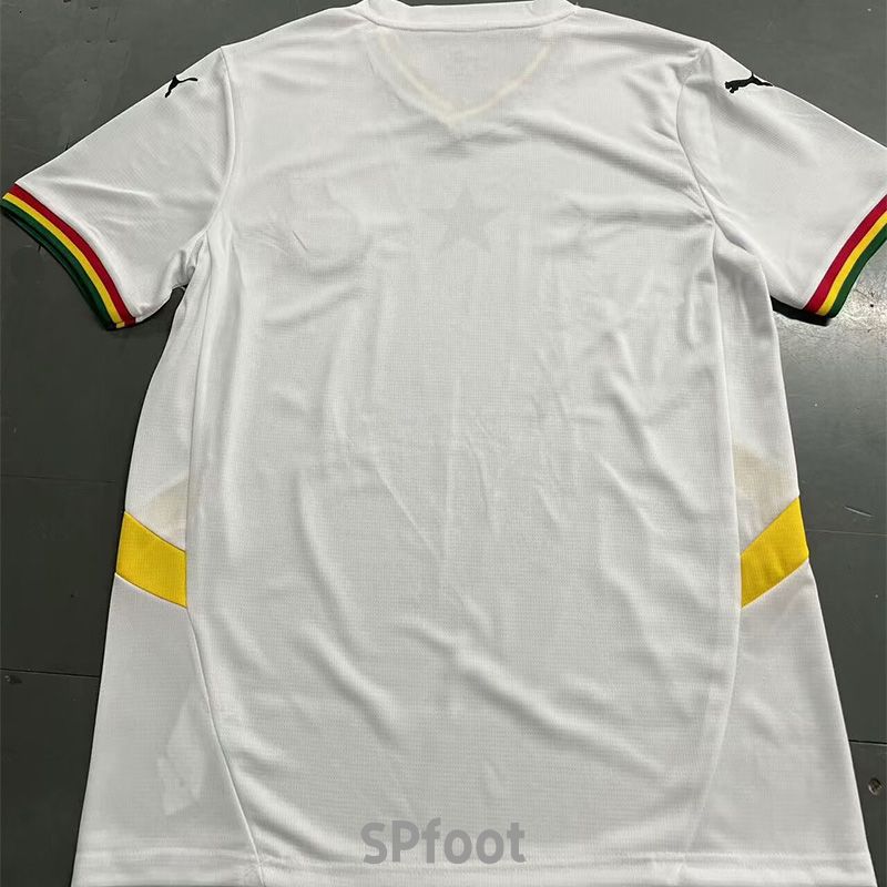 24-25 Ghana White Fans Soccer Jersey