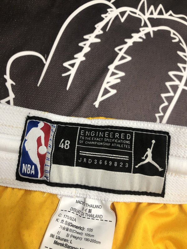 WARRIORS Yellow Edition Top Quality NBA Pants (...