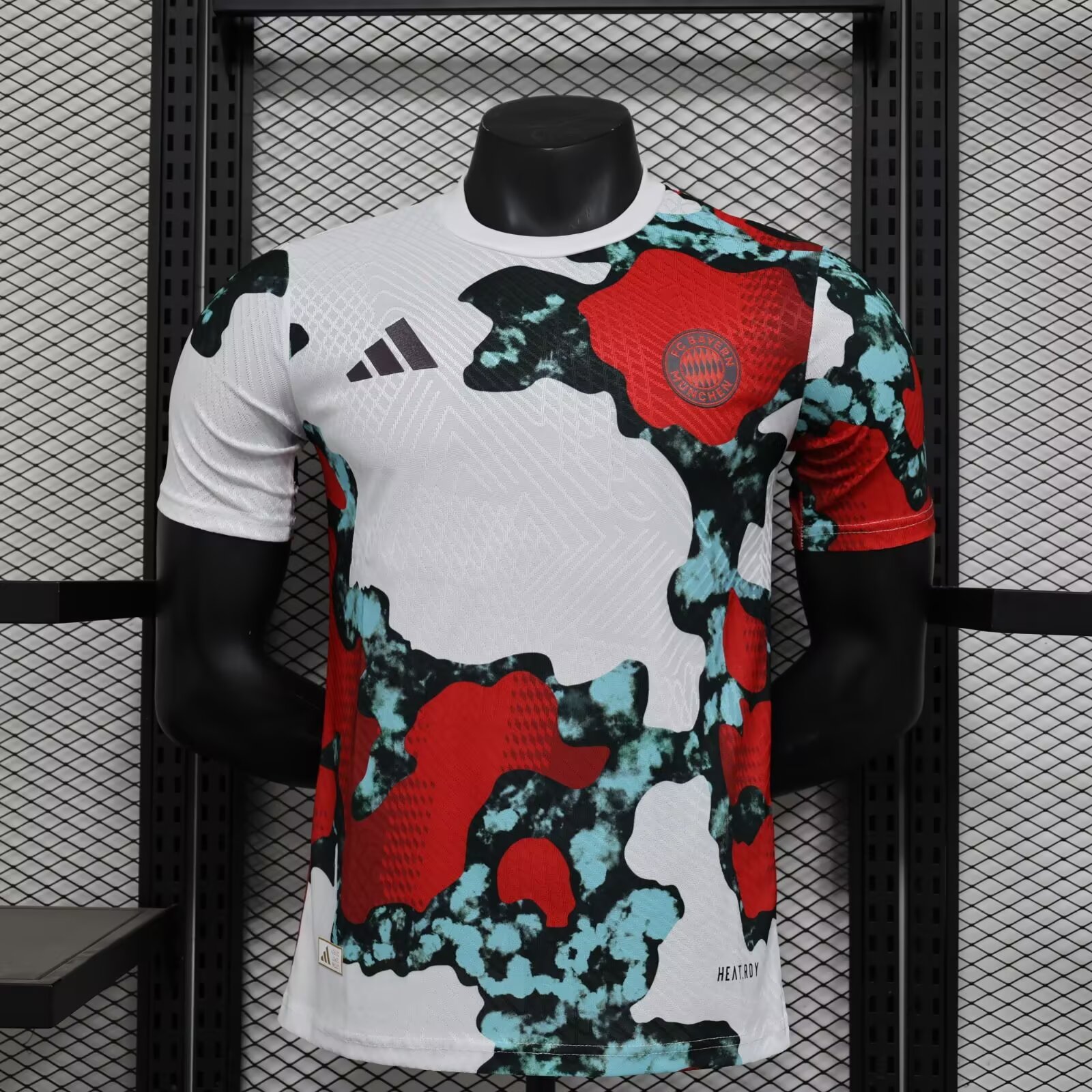 24-25 Bayern Red White Black Player Version Training shirts