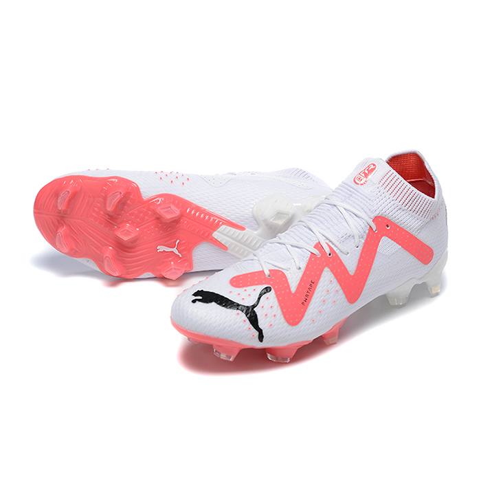 Future Ultimate FG Soccer Shoes-White/Pink-8803832