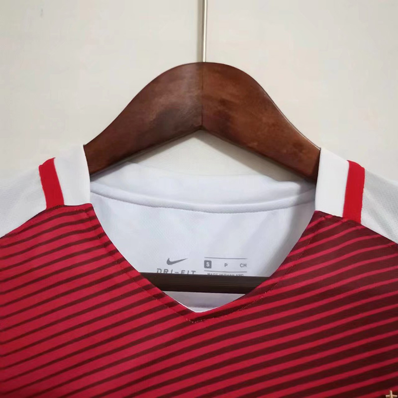 2016-2017 Monaco Home Retro Soccer Jersey (联赛版)