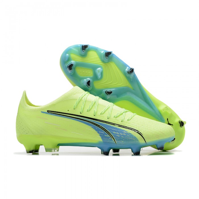 2022 World Cup Ultra Ultimate FG Soccer Shoes-Green/Blue-537587