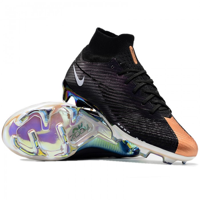 Air Zoom Mercurial Vapor XV SE Soccer Shoes-Black/Gold-4238835