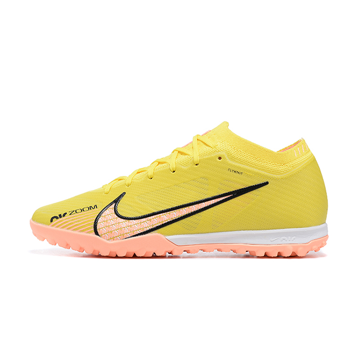 Vapor 15 Academy TF Soccer Shoes-Yellow/Pink-5269527