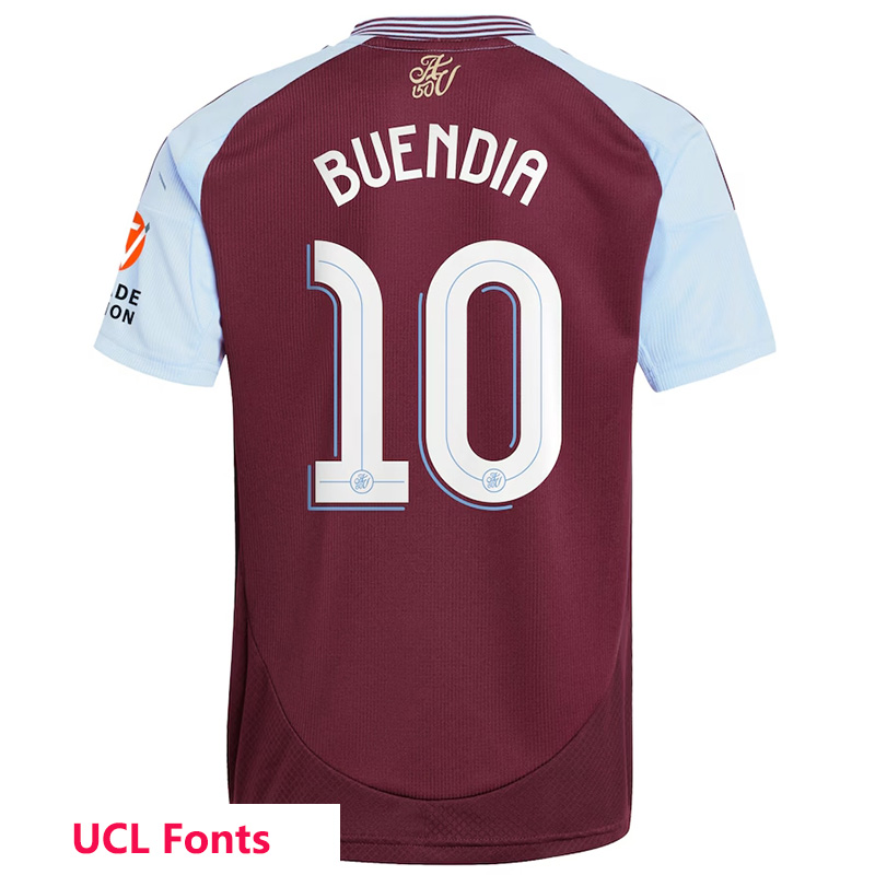 25-26 Aston Villa Red Special Edition Fans Soccer Jersey