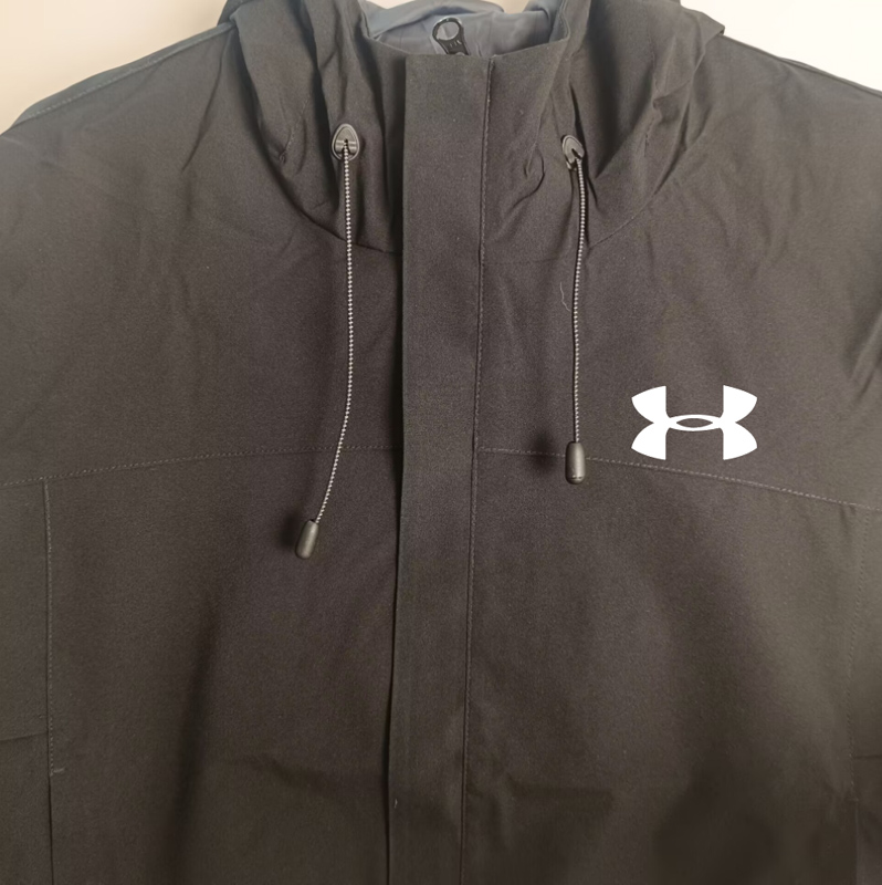 2025 New UA Black Windbreaker