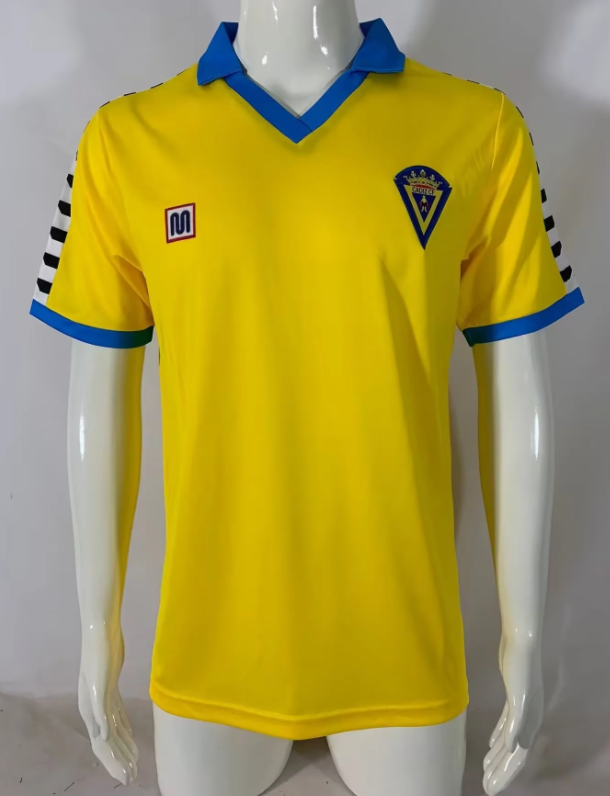 1983-1984 Cadiz Home Retro Soccer Jersey