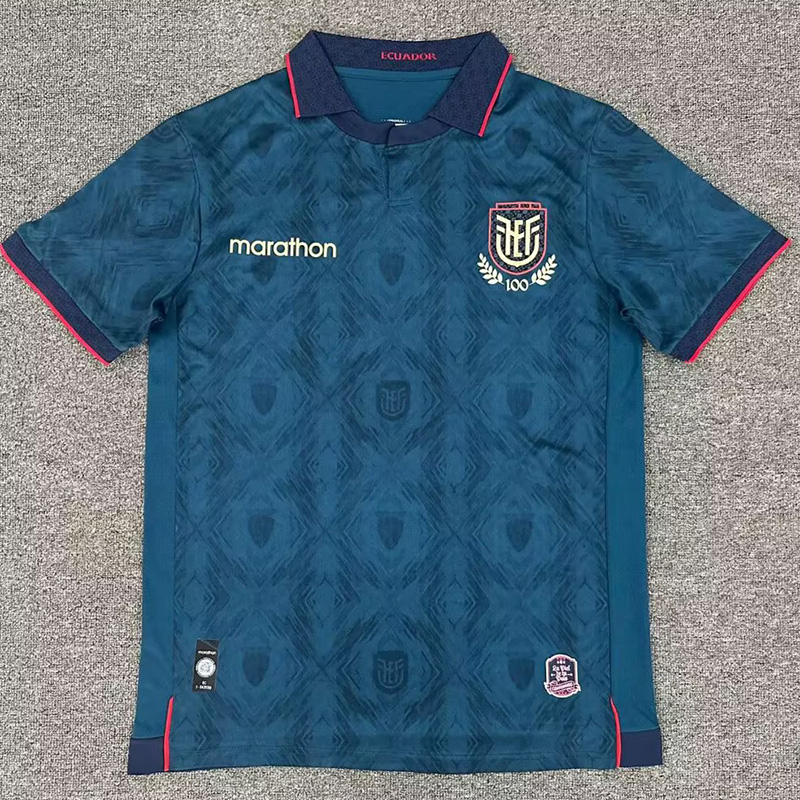 25-26 Ecuador Away Fans Soccer Jersey