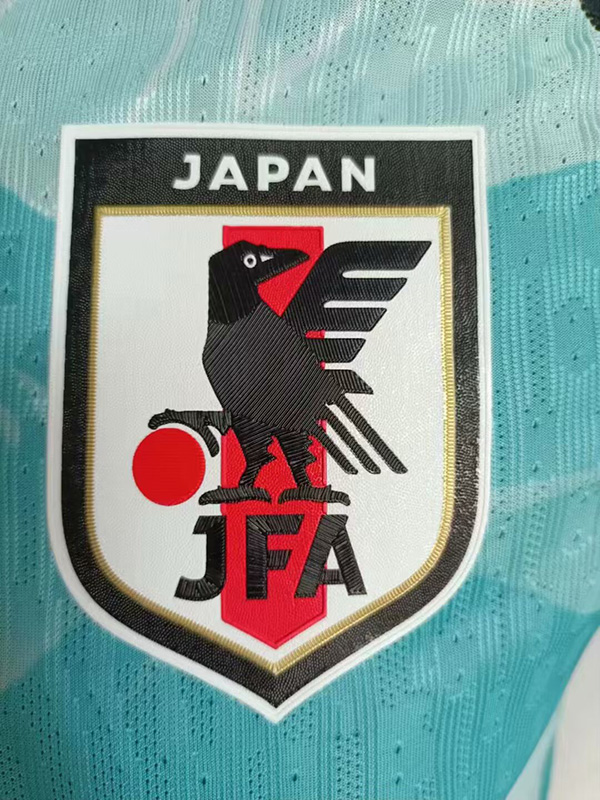 2024 Japan Lake Blue Special Edition Player Version Soccer Jersey  经典款3