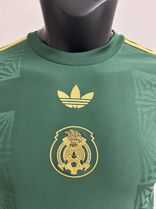 25-26 Mexico Special Edition Green Player Version Soccer Jersey *三叶草
