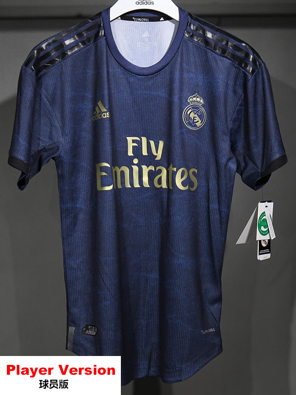 2019-2020 RMA Away Player Version 球员 Retro Soccer Jersey