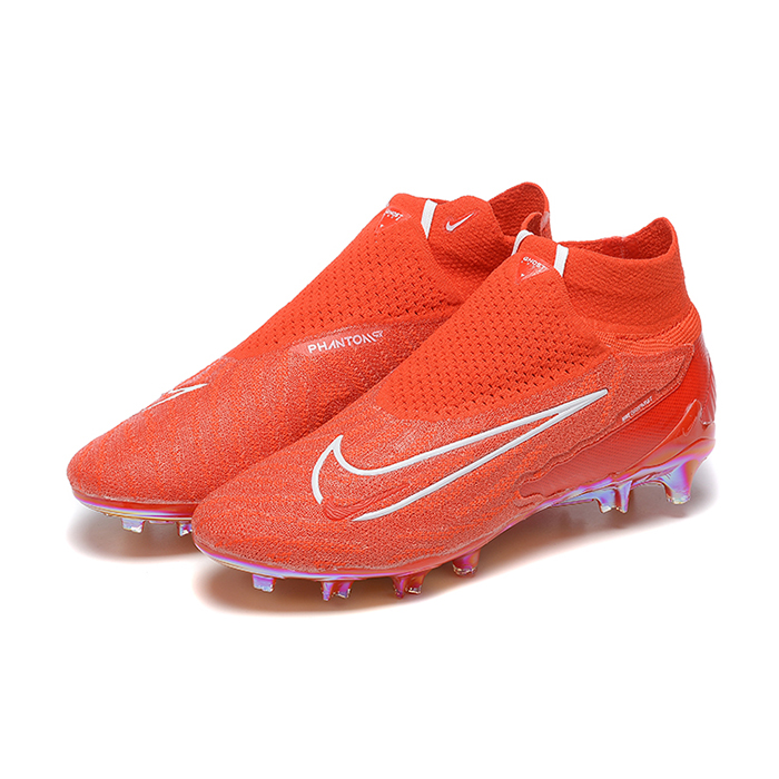 Phantom GX Elite FG High Soccer Shoes-All Red-590979
